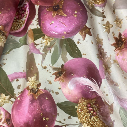 Exclusive Matt Table Cloth Arabic/Pomegranate