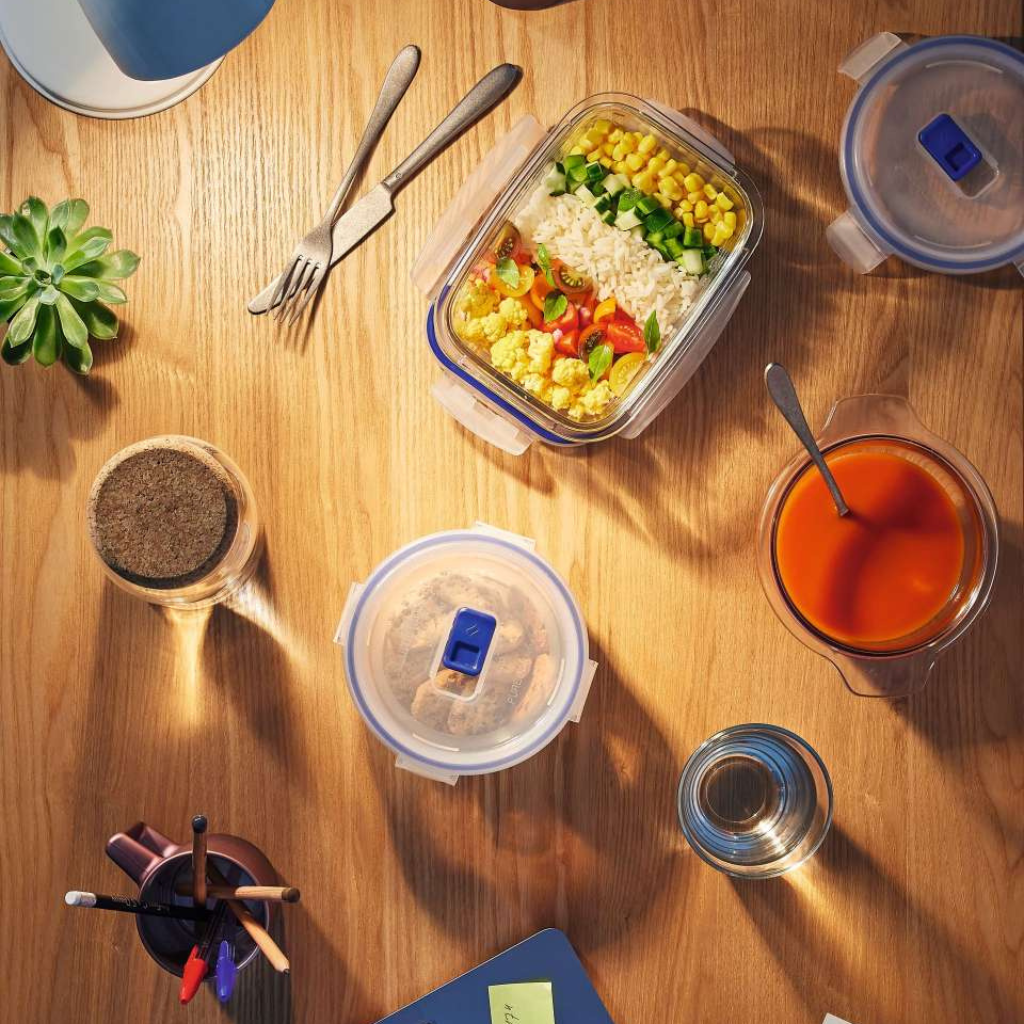 Luminarc Glass PureBox With Clip Lid