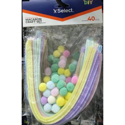 40pc Macaroon Craft Set