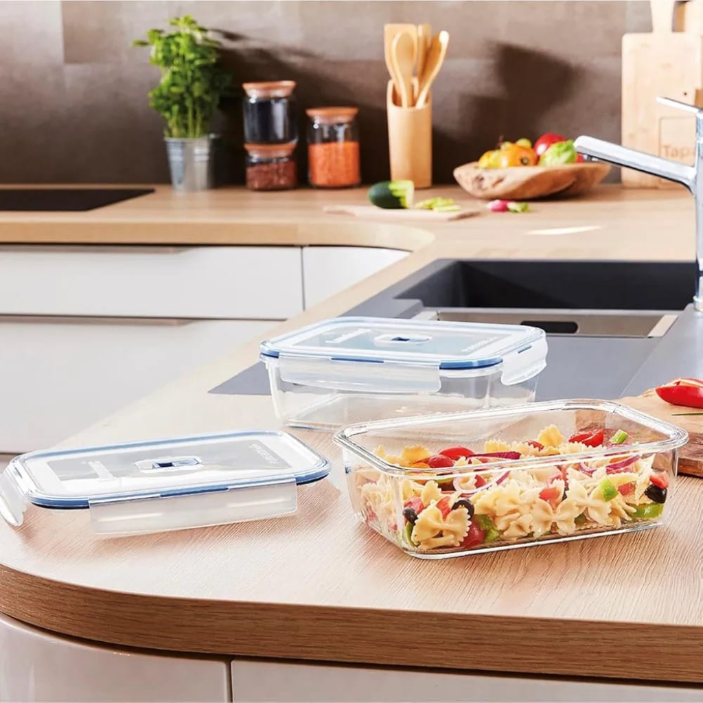 Luminarc Glass PureBox With Clip Lid