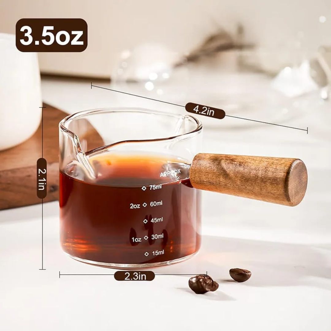 Borosilicate Mini Glass Measuring Jug 75ml