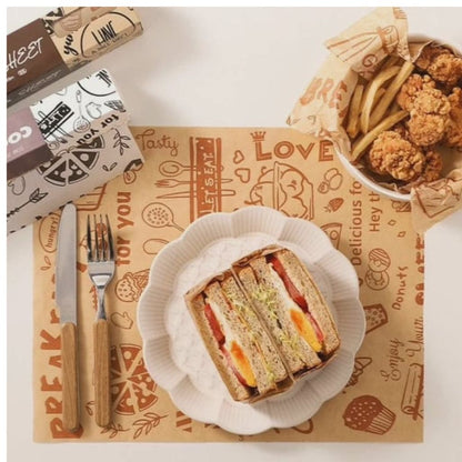 Printed Parchment Paper 30cmx8m