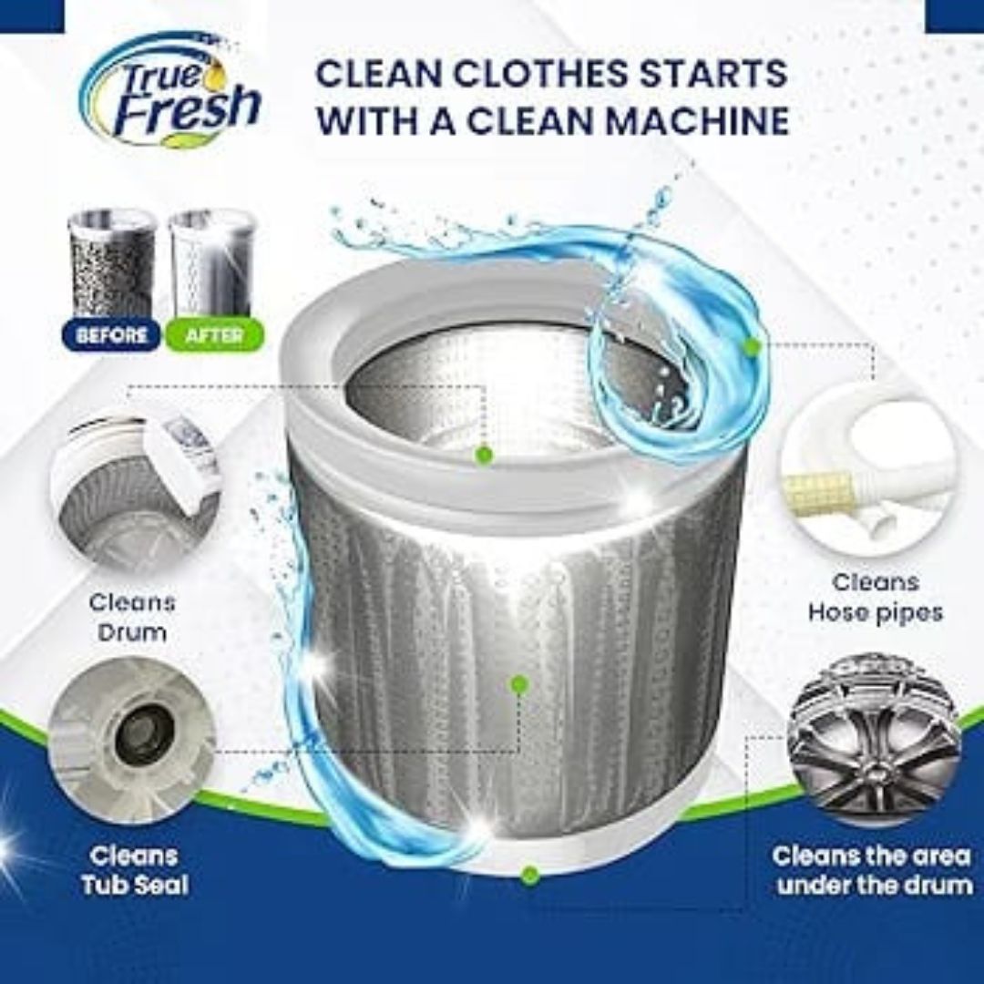12pc Washing Machine Cleaner