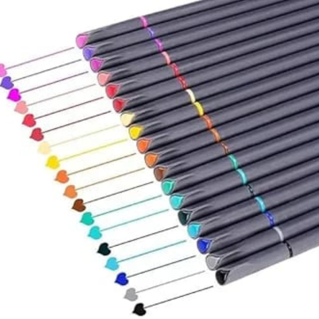 12pc Fineliner Colour Pen