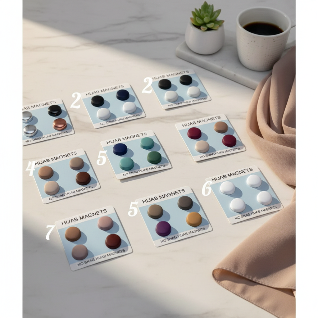 4pc Hijaab Magnet