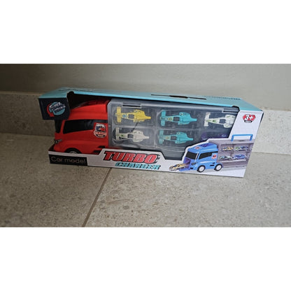 Turbo Truck With 6 Racing Cars