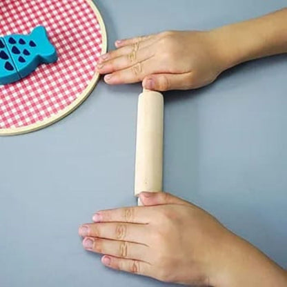 Wooden Mini Rolling Pin 19cm
