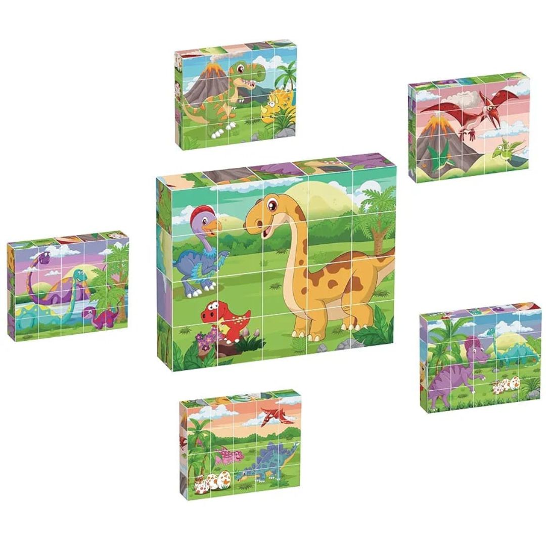 Magnetic Puzzle Blocks 25pc