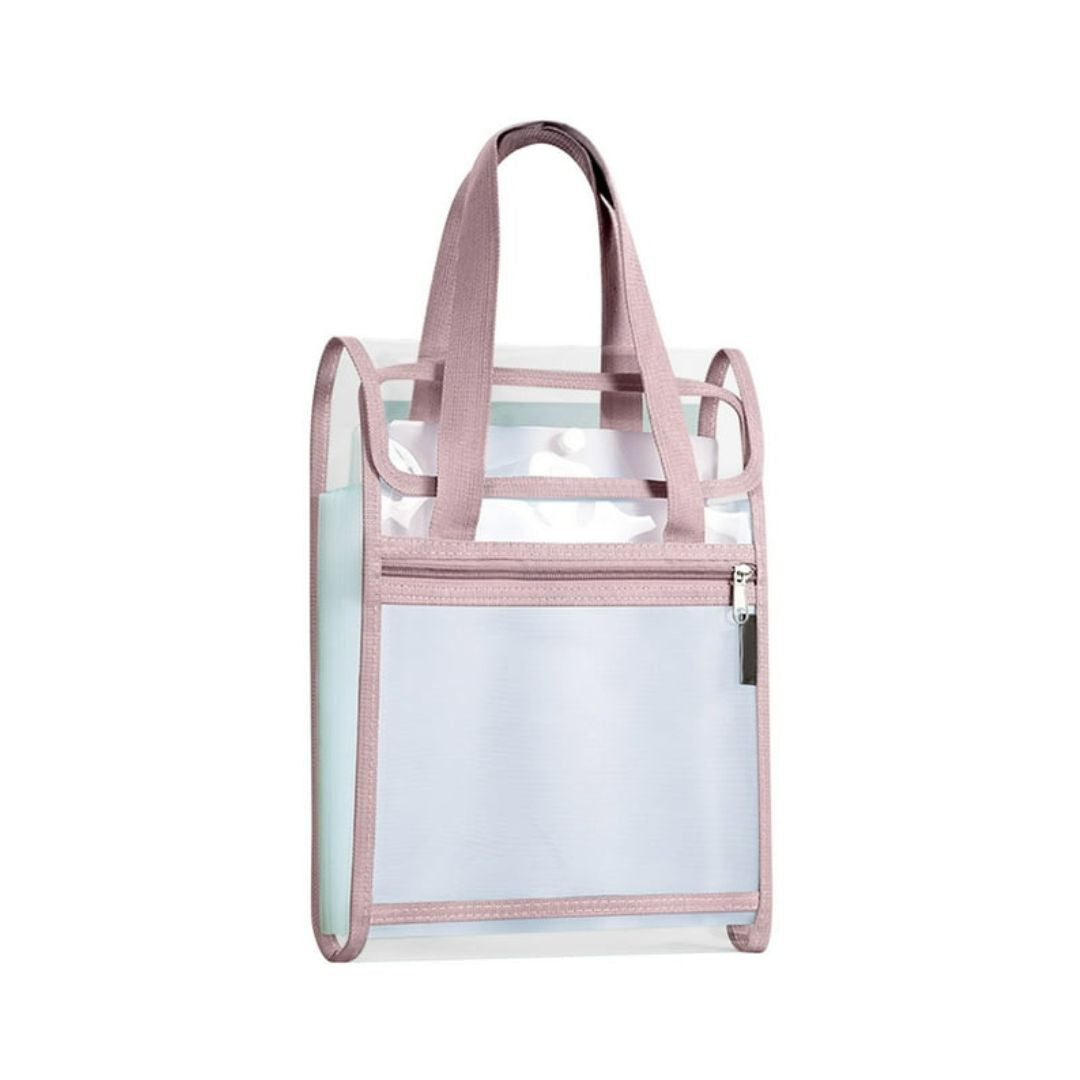 Transparent Vertical Document Bag 26x34cm