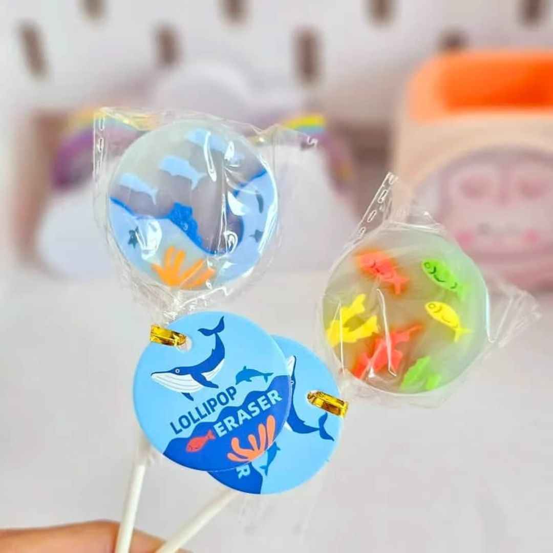 Sea Lollipop Eraser