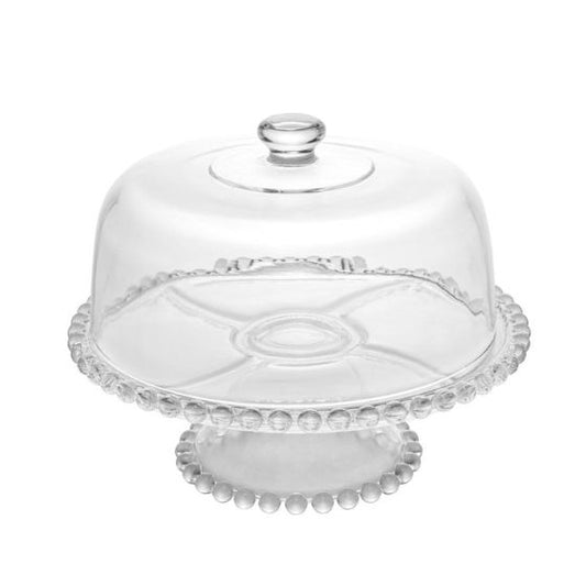 Danny Home 3 in 1 Cake Stand with Glass Dome