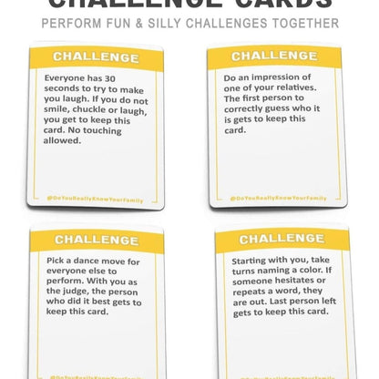 Do You Really Know Your Family Game