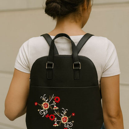 Embroidered Backpack