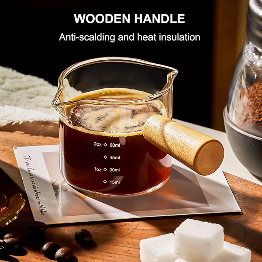 Borosilicate Mini Glass Measuring Jug 75ml