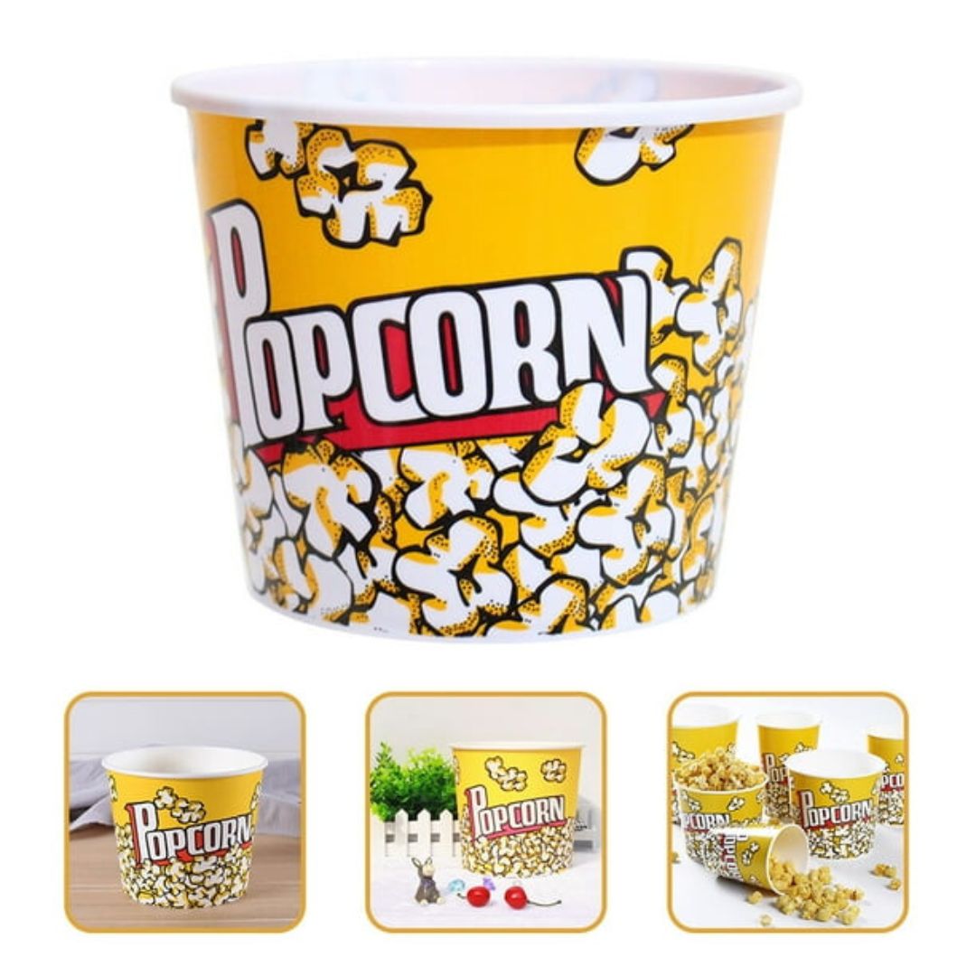 Yellow Popcorn Bucket