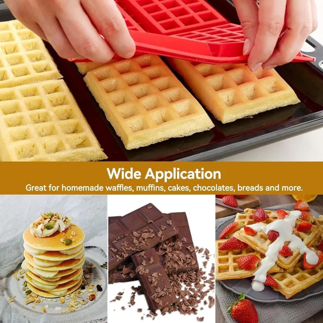 4 Slot Silicone Waffle Maker