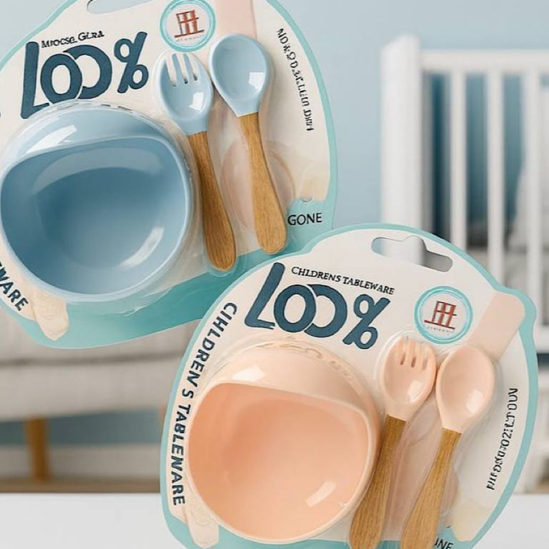 Silicone Baby Feeding Set