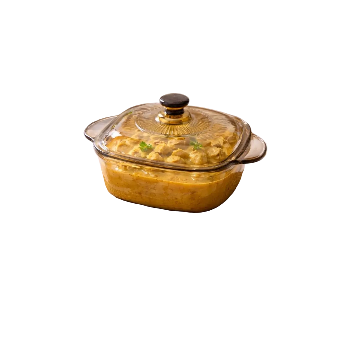 Square Glass Serving Dish