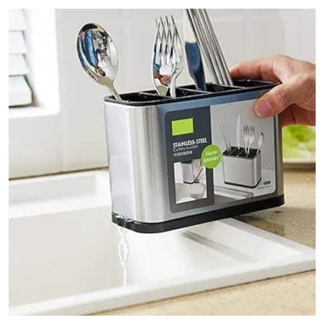 Stainless Steel Cutlery Holder