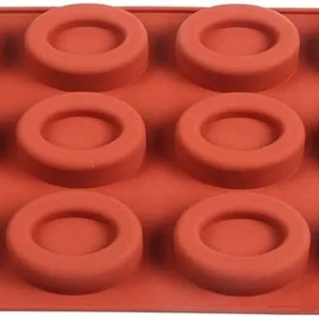 Silicone 12 Slot Oval Mould