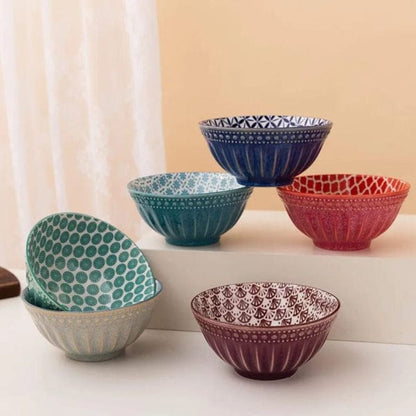 Danny Home 6pc Porcelain Small Bowls 8.9cm