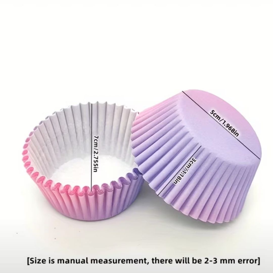 Ombre Cupcake Liner 100pc