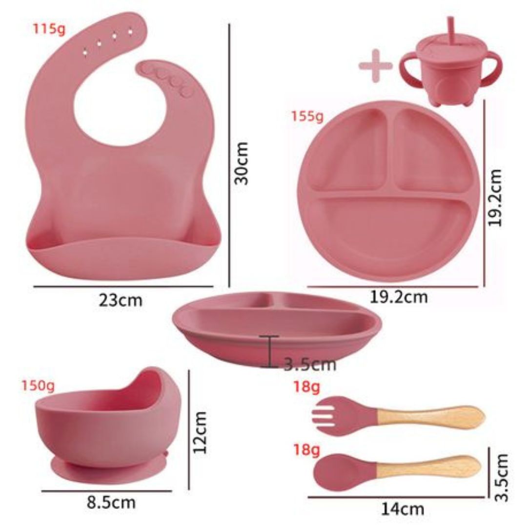 6pc Baby Feeding Set
