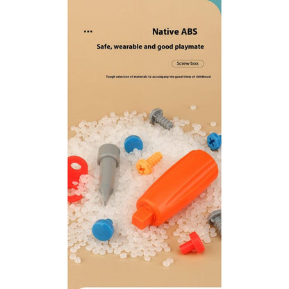 136pc Screwdriver Play Set