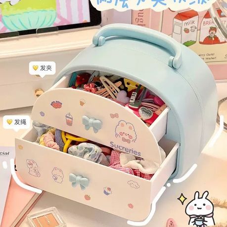 Double Layer Kids Storage Box