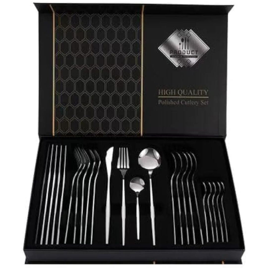 24pc Stainless Steel Utensil