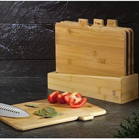4pc Bamboo Chopping Board