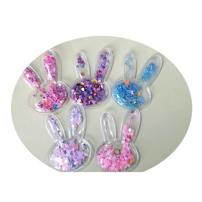 2pc Bubble Glitter Pins