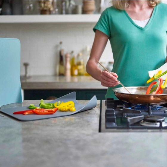 Danny Home 3pc Self Standing Cutting Board Set