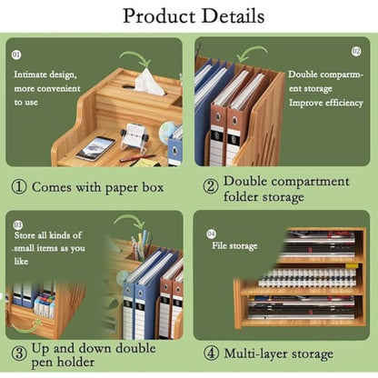 10 Compartment Desk Organizer kids