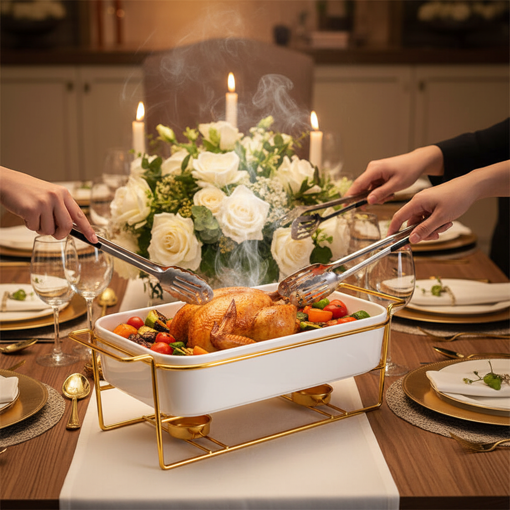 Ceramic Buffet Serving Dish