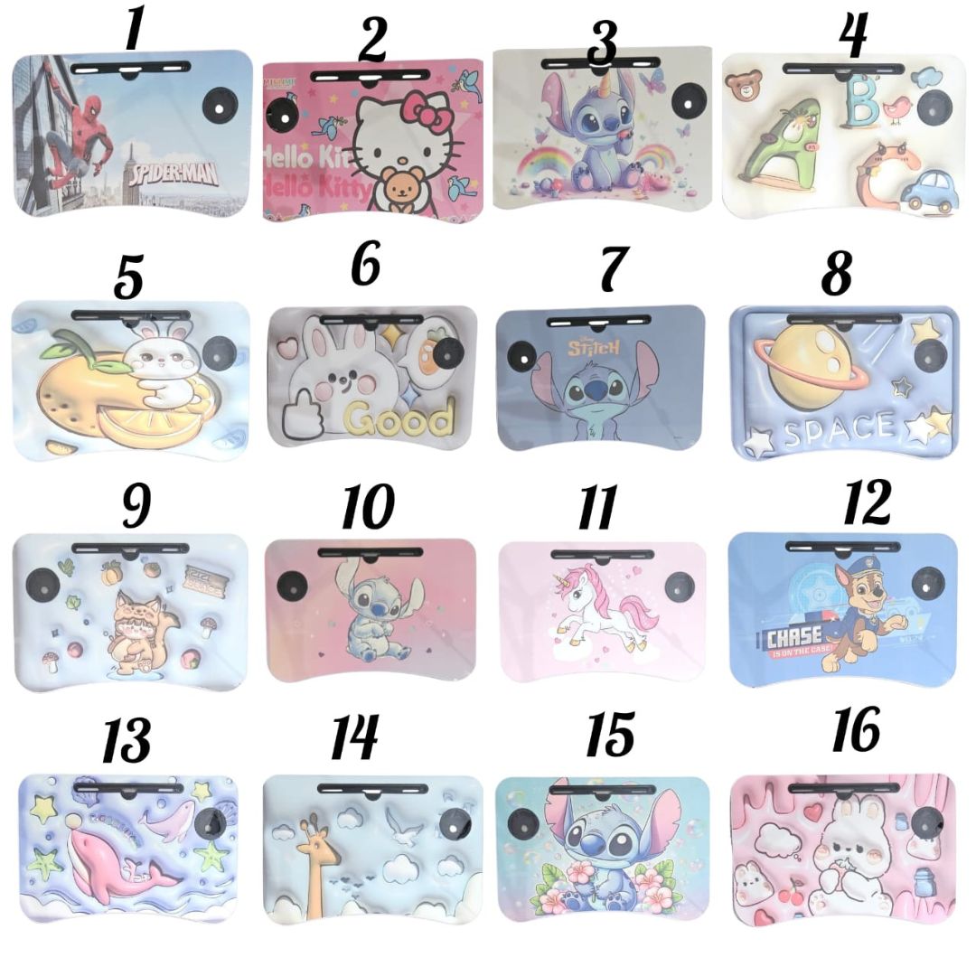 Kids Wooden Laptop Table