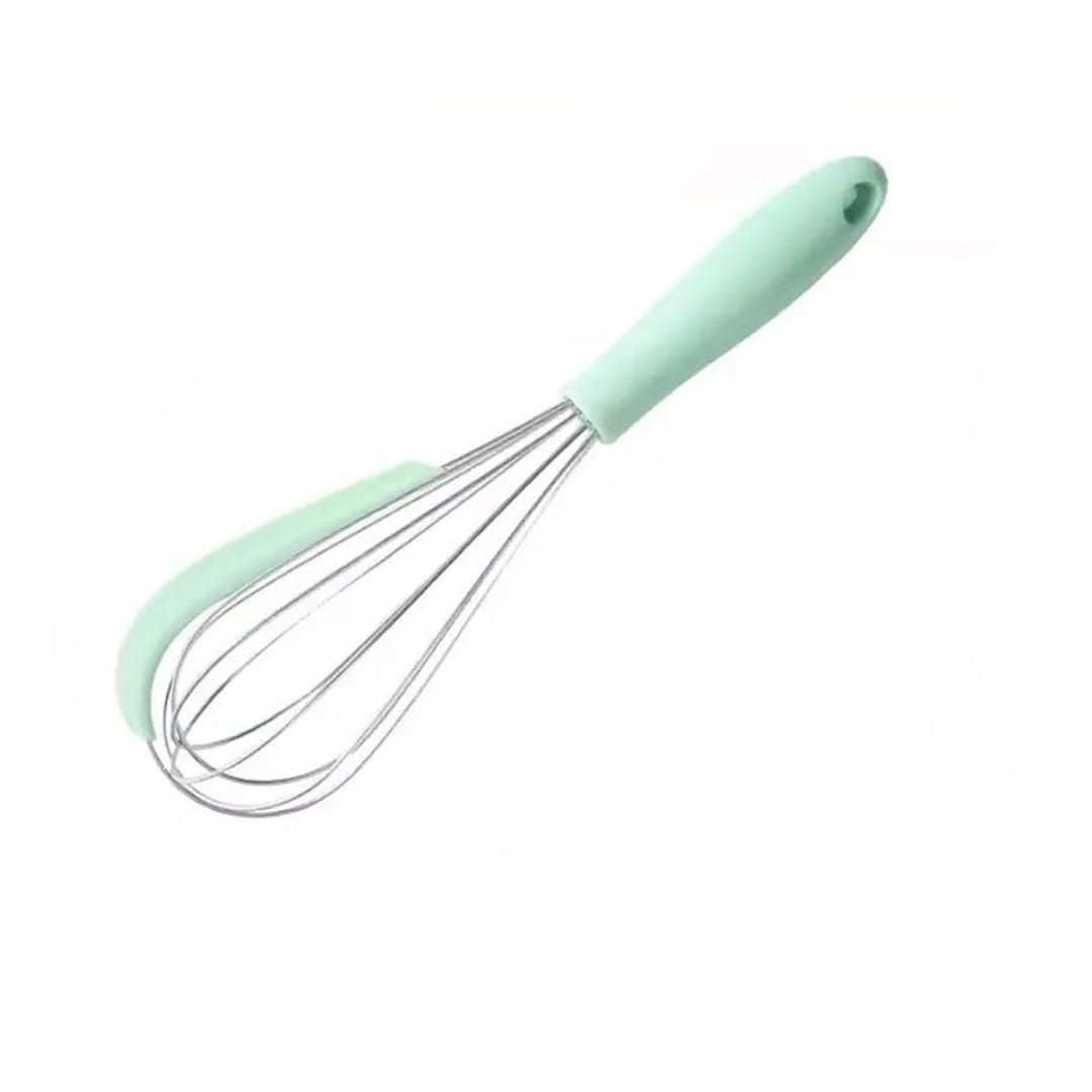 Stainless Steel Whisk With Scraper