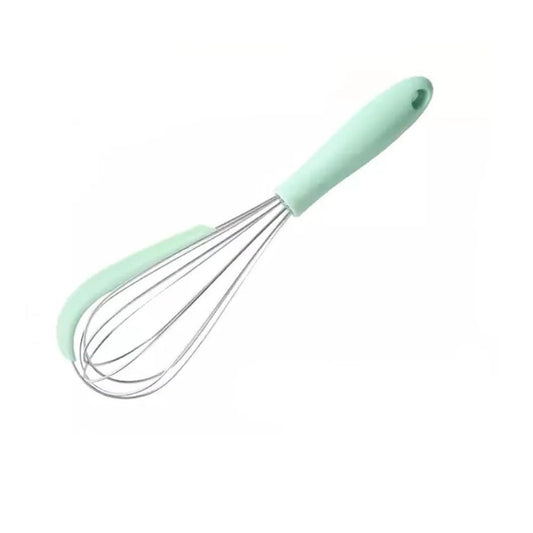 Stainless Steel Whisk With Scraper