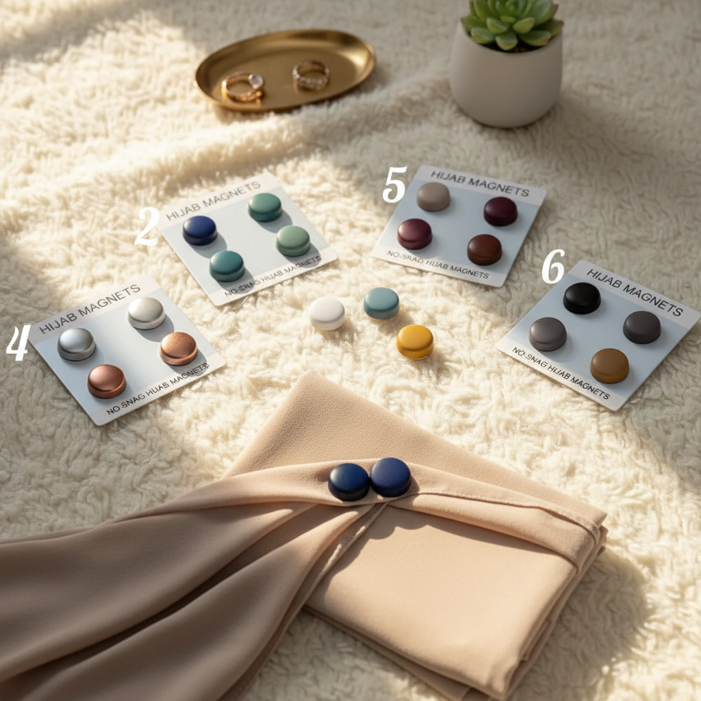 4pc Hijaab Magnet