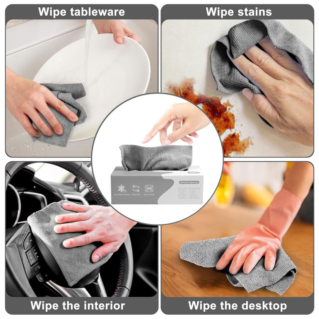 20pc Microfibre Cloth In Box