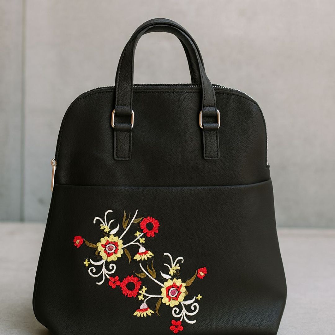 Embroidered Backpack