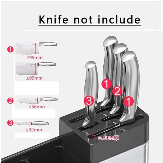 Stainless Steel Knife And Cutlery Holder