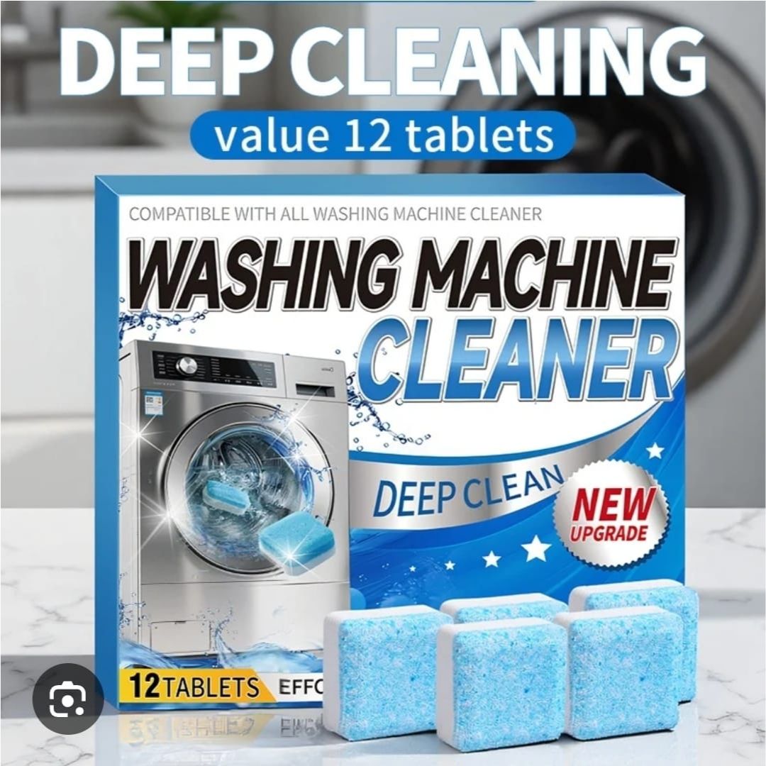 12pc Washing Machine Cleaner