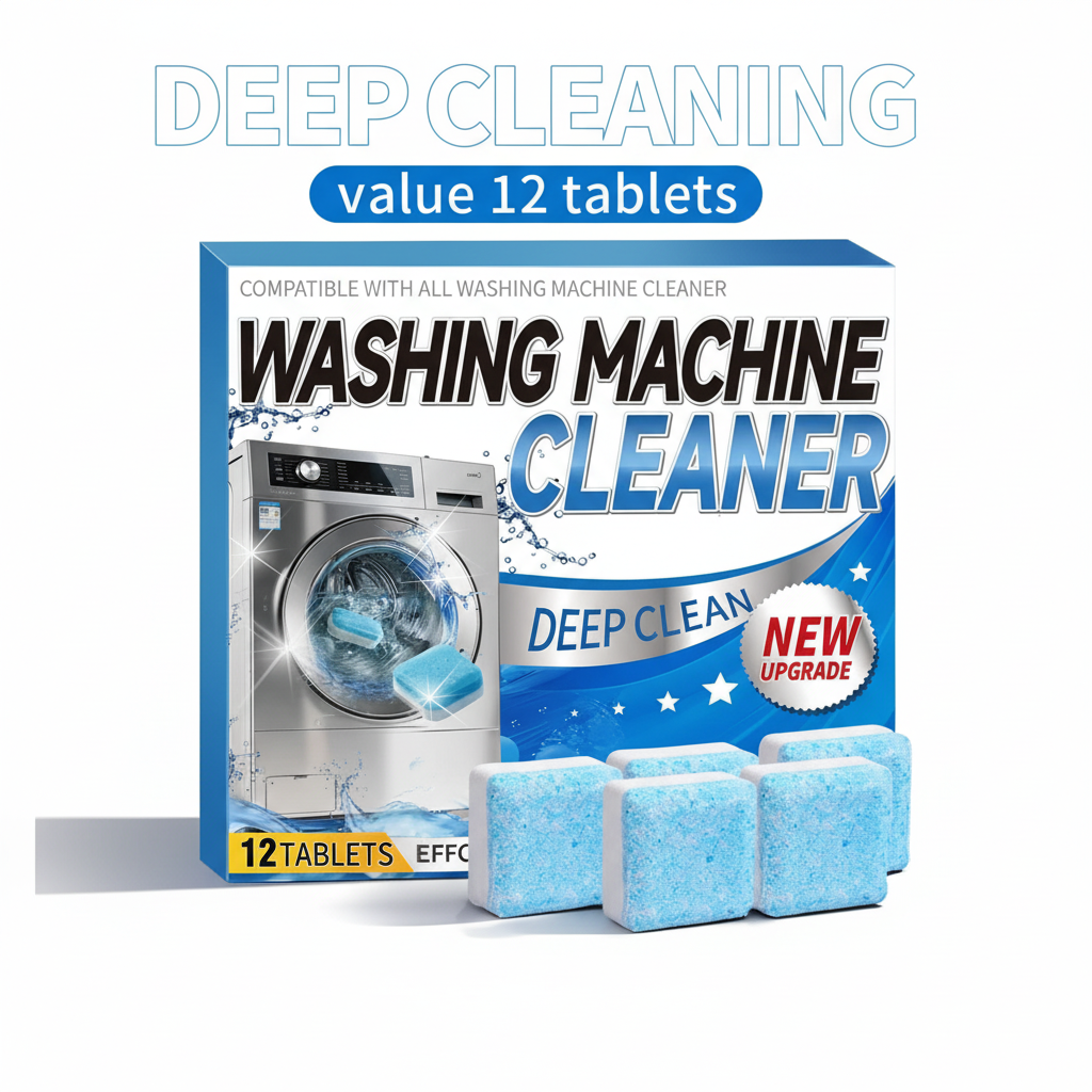 12pc Washing Machine Cleaner