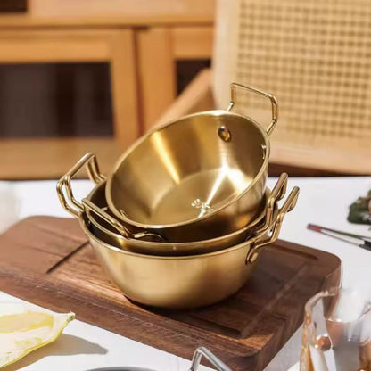 Stainless Steel Korean Dishing Bowl