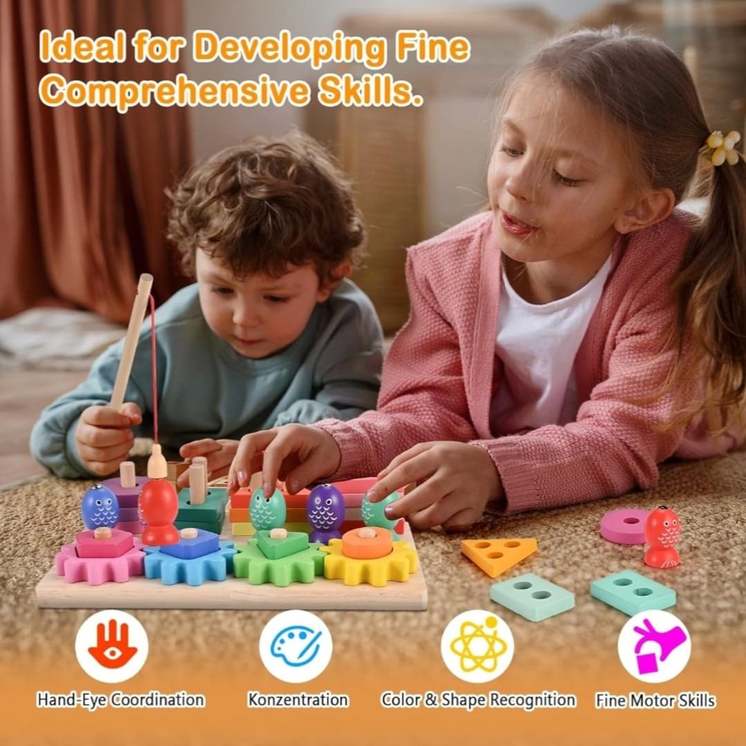 Danny Home 3 In 1 Fishing Set- Shapes