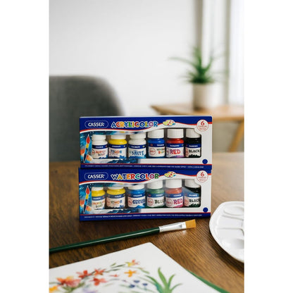 Casber 6pc Paint 25ml