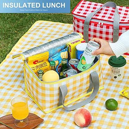 Insulated Reusable Picnic Bag 33x18cm