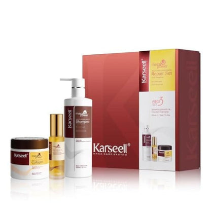 Karseel Gift Set 1 Shampoo,Mask,Oil