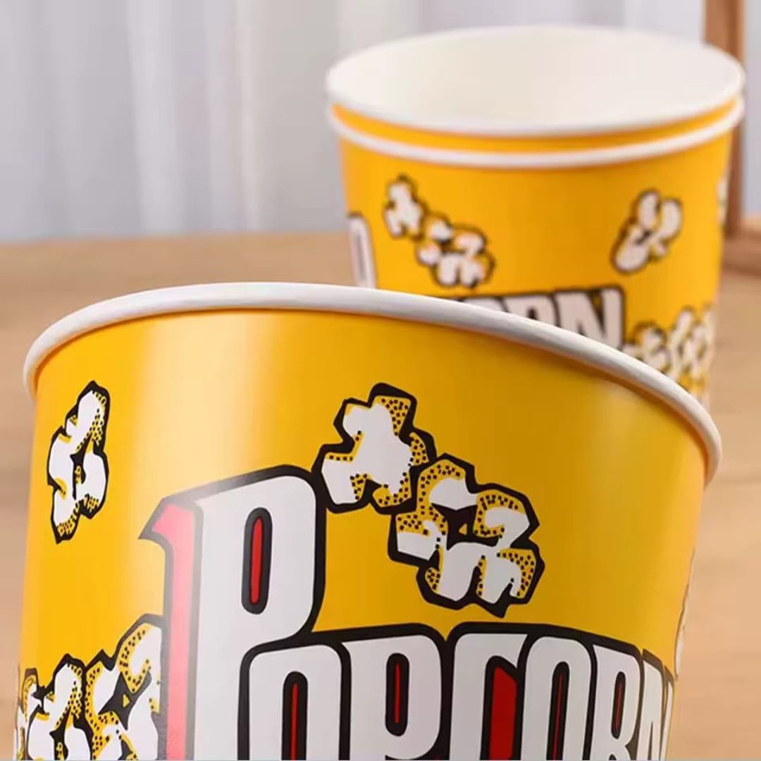 Yellow Popcorn Bucket